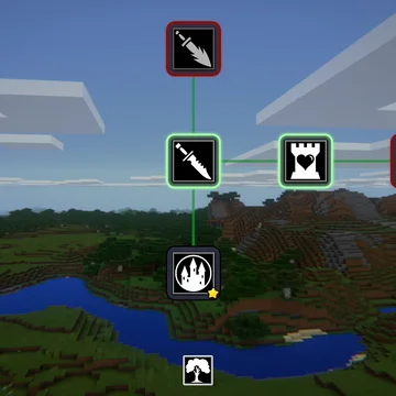 Айдл-игра в стиле Minecraft! Позиционируйте автоатакующий курсор, защищайте крепость, нанимайте майнеров и покоряйте 27 престиж-уровней!