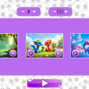 Микс Пазл: Драконы – увлекательная игра, где нужно собрать перемешанные картинки с драконами. Решайте головоломки, развивайте логику и весело проводите время!