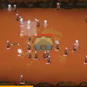 Айдл-игра в стиле Minecraft! Позиционируйте автоатакующий курсор, защищайте крепость, нанимайте майнеров и покоряйте 27 престиж-уровней!