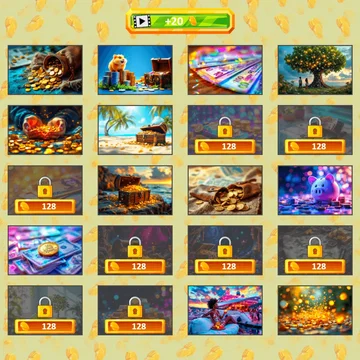 Развивай логику с игрой "Микс пазл: Деньги"! Собирай картинки, перемещая блоки, и учись разбираться в мире финансов с увлекательными задачами.