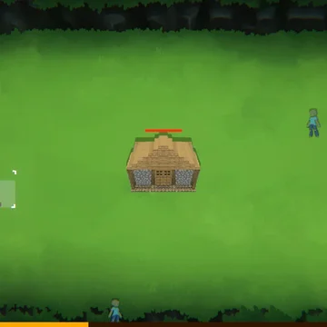 Айдл-игра в стиле Minecraft! Позиционируйте автоатакующий курсор, защищайте крепость, нанимайте майнеров и покоряйте 27 престиж-уровней!