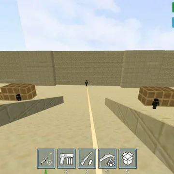 Пиксельный экшен про снайпера, в котором тебе нужно будет выполнять различные миссии в мире из блоков.