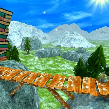 Папа Бузя несёт домой добро! Кормит детишек, носит книги, делает запасы и строит домик.