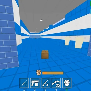 Пиксельный экшен про снайпера, в котором тебе нужно будет выполнять различные миссии в мире из блоков.