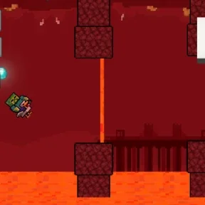 Прыгай! Стань лучшим Куриным Жокеем! Преодолевай препятствия и получай приятные бонусы вместе с различными костюмами для своего персонажа! И посети Незер!