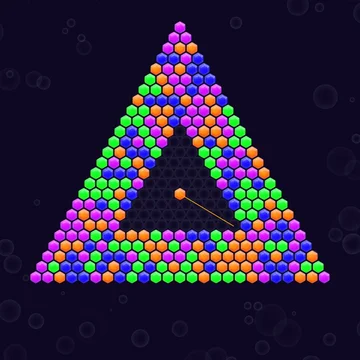 Невероятно захватывающий гексагональный бабл-шутер в сочетании с механикой "три в ряд". Очистите поле от цветных шариков, стреляя по ним во все стороны.