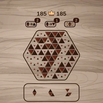 Время позитива с игрой "Деревянные блоки треугольные". Попробуйте новый вариант любимой игры.