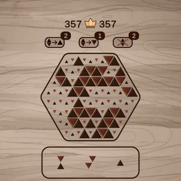 Время позитива с игрой "Деревянные блоки треугольные". Попробуйте новый вариант любимой игры.