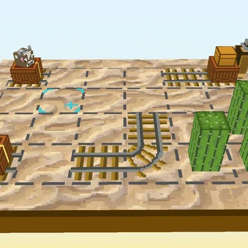 Расслабляющая игра-головоломка о регулировке железнодорожного движения с развитием базы своего торговца и путешествию по миру