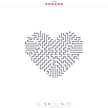 Arrow Escape: Puzzle — головоломка на логику и порядок действий: нажимай на стрелки, чтобы вывести их с поля по направлению, которое они показывают.