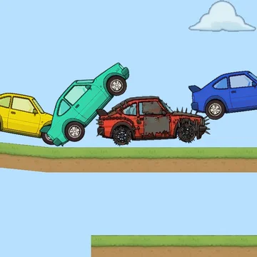 Деформируй машину! — игра с физикой про машины, где вы можете полностью деформировать и изменять свою машину и ездить на ней.