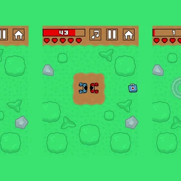 Захватывающий аркадный экшен с видом сверху, проверяющий вашу реакцию.