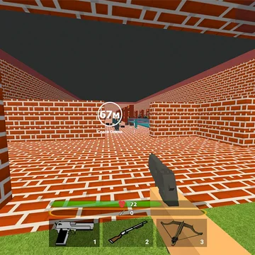 🦌 Спаси Оленя 3D — ФПС шутер в стиле кубиков: 99 ночей, полиция и СВАТ, арбалет, дробовик, уровни и побег на машине 🚗💥