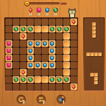 Пазл Блоки — это весёлая и расслабляющая игра-головоломка с блоками.
Игра из серии головоломок с блоками включает в себя несколько классических игр, в том числе игру с шестиугольным полем.