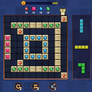 Пазл Блоки — это весёлая и расслабляющая игра-головоломка с блоками.
Игра из серии головоломок с блоками включает в себя несколько классических игр, в том числе игру с шестиугольным полем.