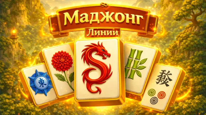 Маджонг Линии на Пикабу Игры