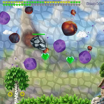 Метеоритная битва — это драйвовая аркада на проверку твоей реакции! Космос атакует: метеориты наступают со всех сторон, и только твои меткие клики могут спасти положение. Успевай перехватить угрозу, пока экран не заполнился хаосом.