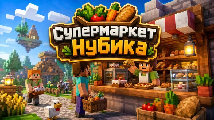 Супермаркет Нубика на Пикабу Игры