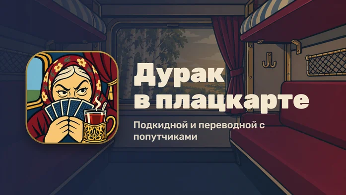 Дурак в плацкарте на Пикабу Игры