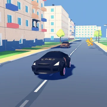 Уличные гонки, дрифт и погони с полицией в 3D-городе. Уходи от копов, сам лови гонщиков, тюнингуй машины и играй с друзьями по сети. На ПК и телефоне. (скриншот 3)