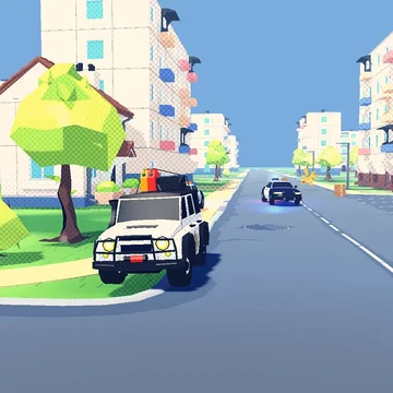 Уличные гонки, дрифт и погони с полицией в 3D-городе. Уходи от копов, сам лови гонщиков, тюнингуй машины и играй с друзьями по сети. На ПК и телефоне. (скриншот 4)