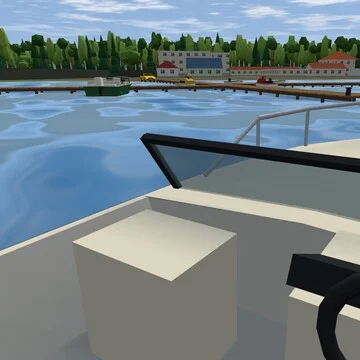 Набережные Челны в 3D по настоящей карте: проспекты, комплексы, дворы и арки — как в жизни. Катайтесь вместе с другими игроками, работайте в такси, на скорой и в полиции, ловите торнадо и ставьте рекорды в гонках. (скриншот 11)
