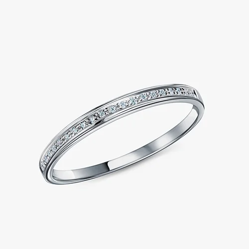 Золотое кольцо с бриллиантами природными