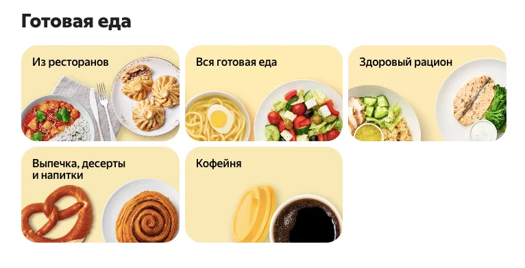 Яндекс Лавка и Яндекс Еда — в чем разница